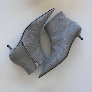 Balenciaga Glitter Ankle Boots